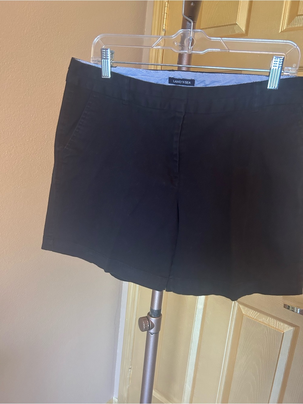 Land N Sea black shorts